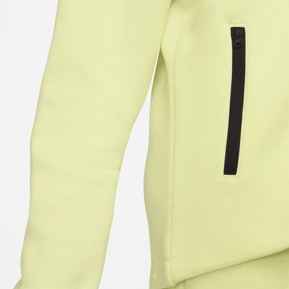 Nike Sportswear Tech Fleece Windrunner Full Zip Hoodie Luminous Green Women's XL